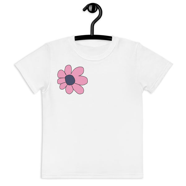 Kids crew neck t-shirt - Pretty Petals