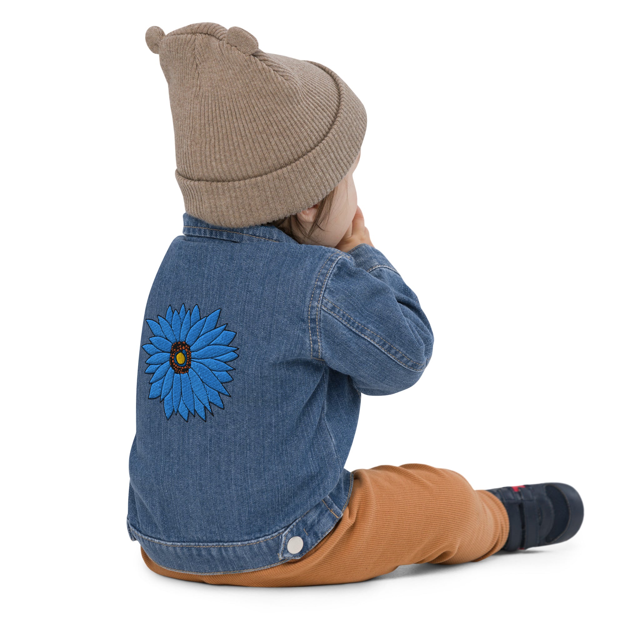 Baby Organic Jacket - Soft Petals