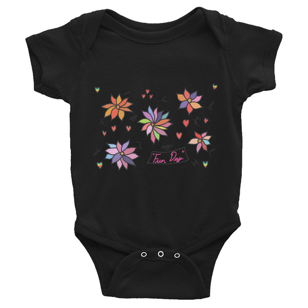 Infant Bodysuit - Fun Day Flowers