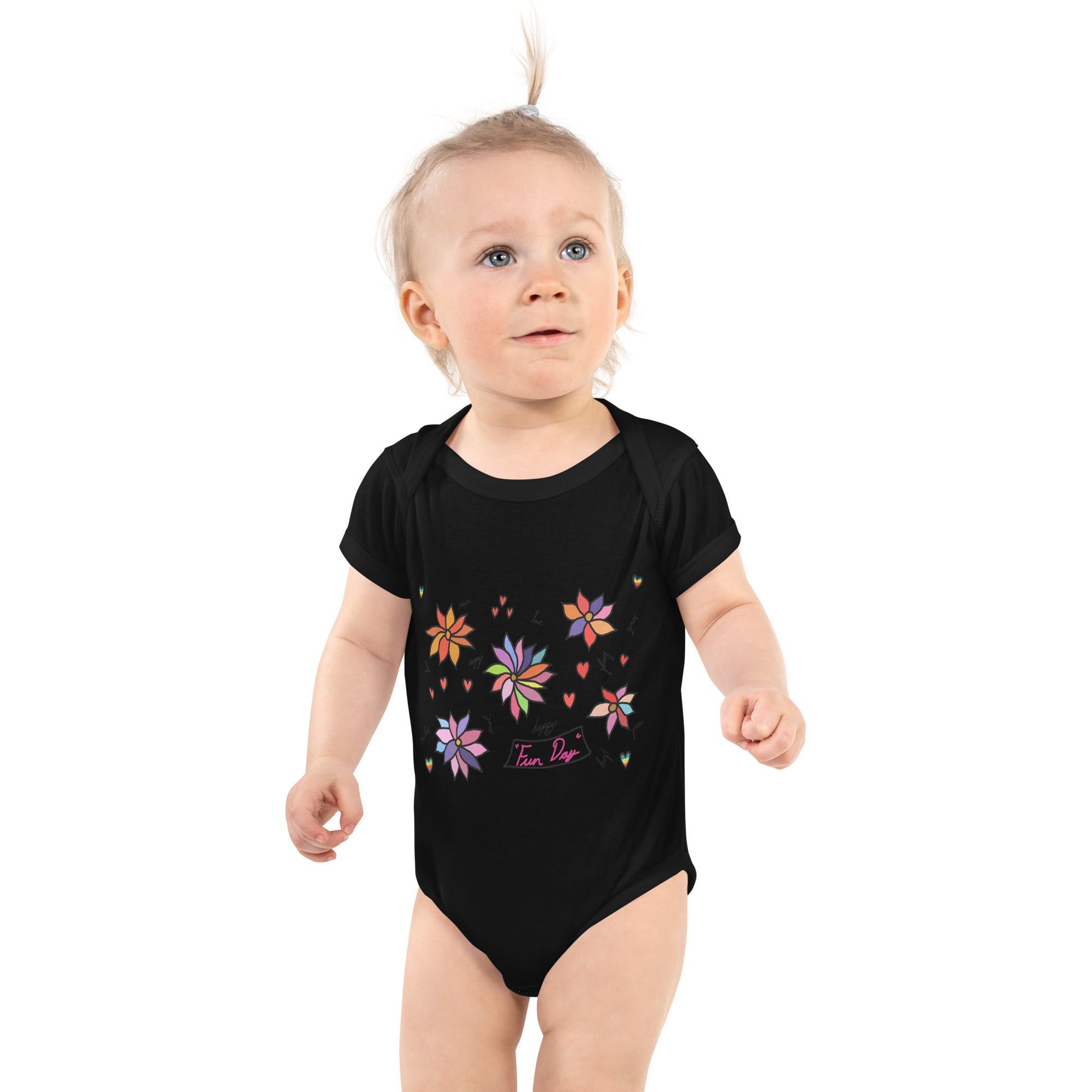 Infant Bodysuit - Fun Day Flowers