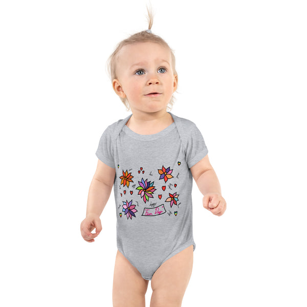 Infant Bodysuit - Fun Day Flowers