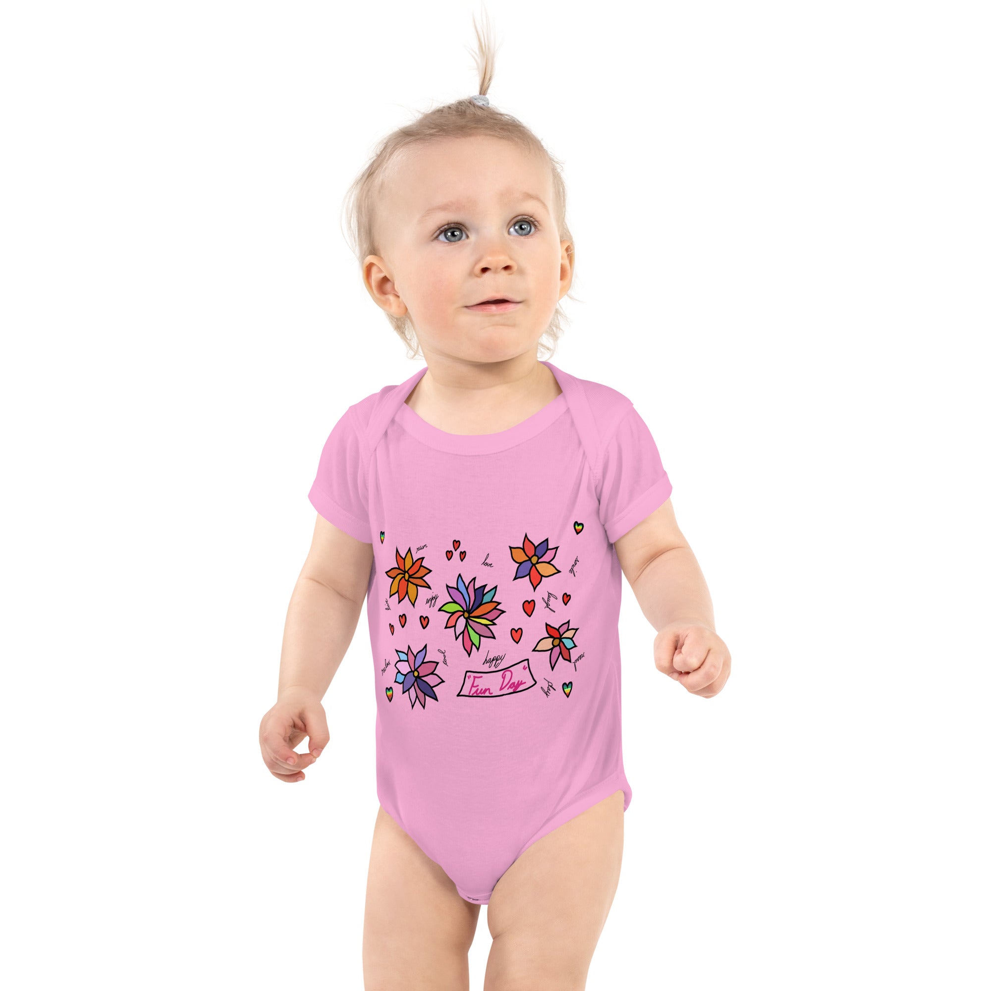 Infant Bodysuit - Fun Day Flowers