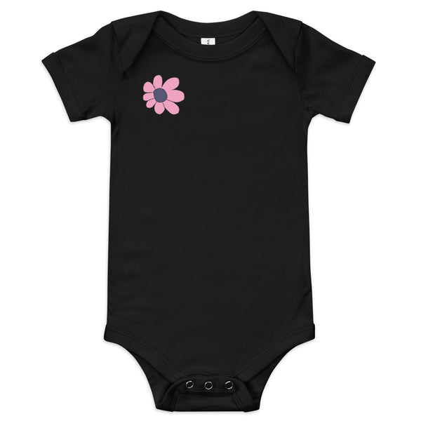 Baby short sleeve one piece - Pretty Petals