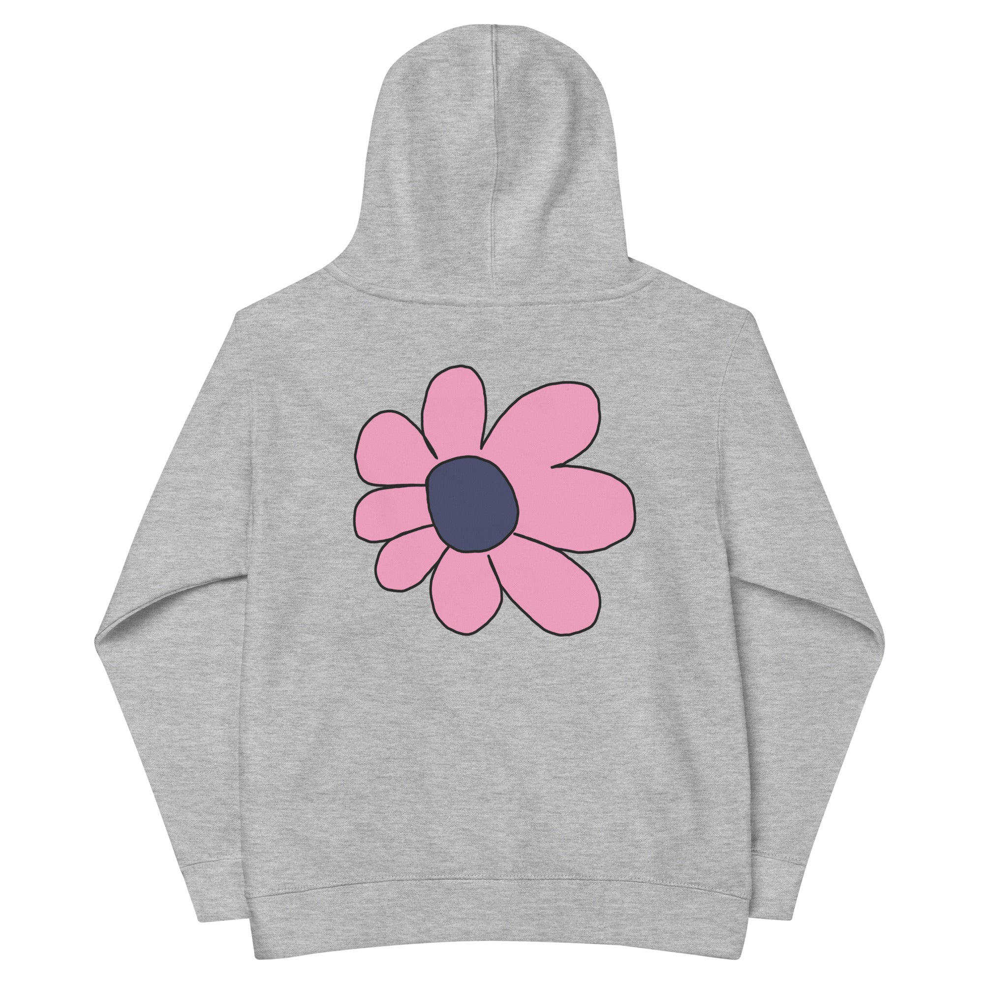 Kids fleece hoodie - Pretty Petals