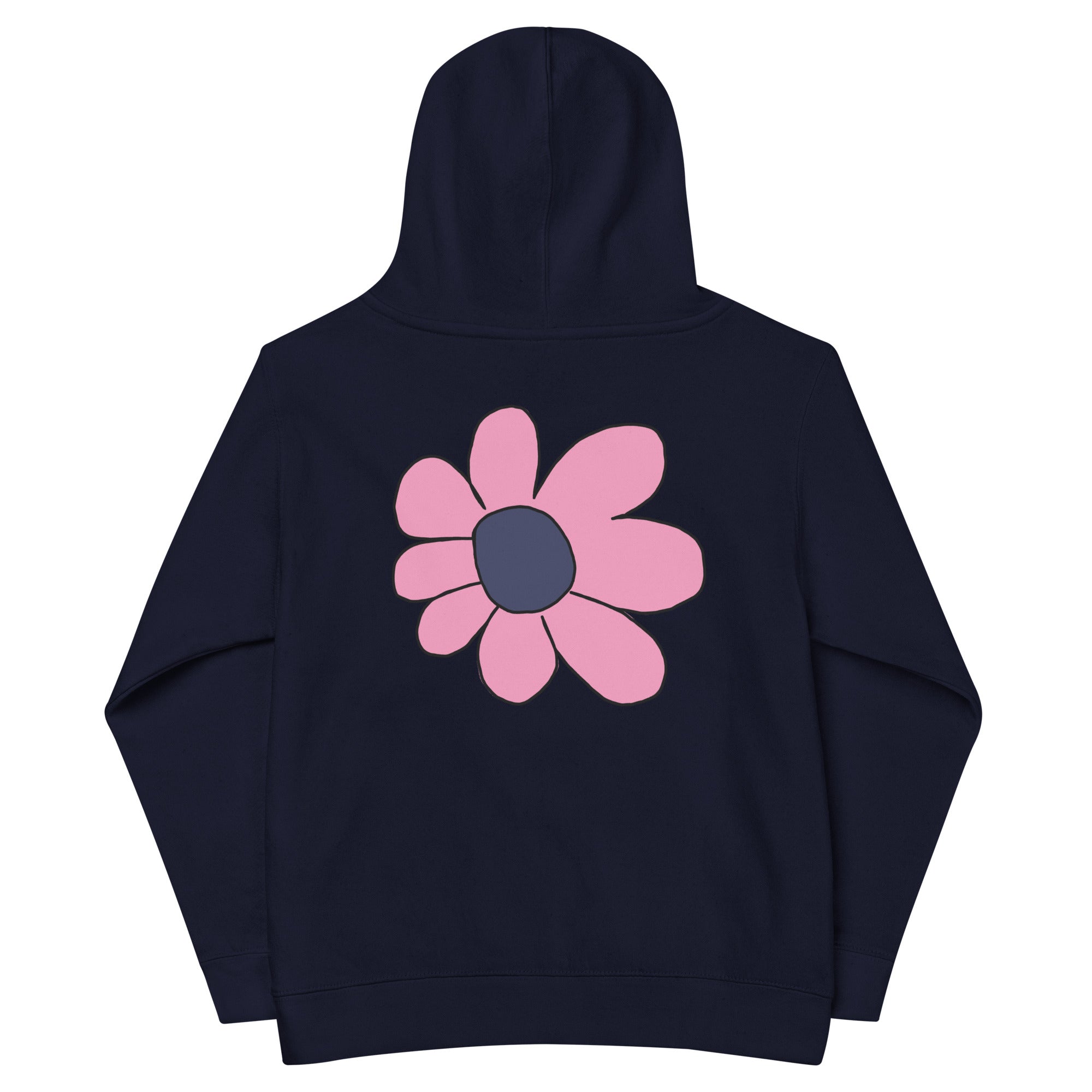 Kids fleece hoodie - Pretty Petals