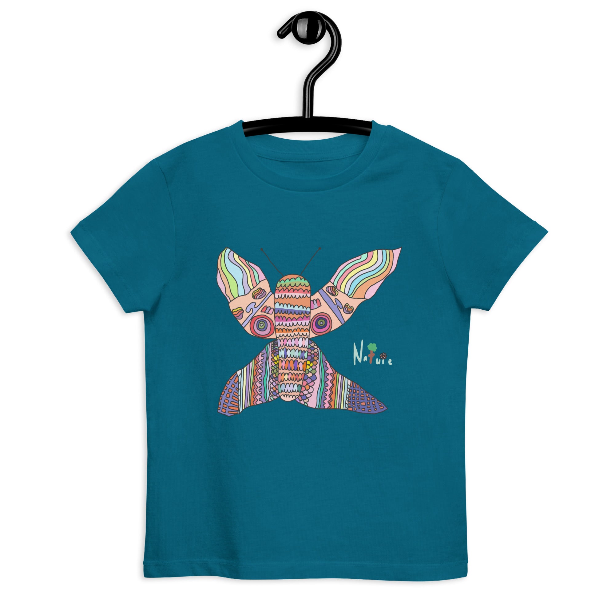 Organic cotton kids t-shirt - Extraordinary Butterfly