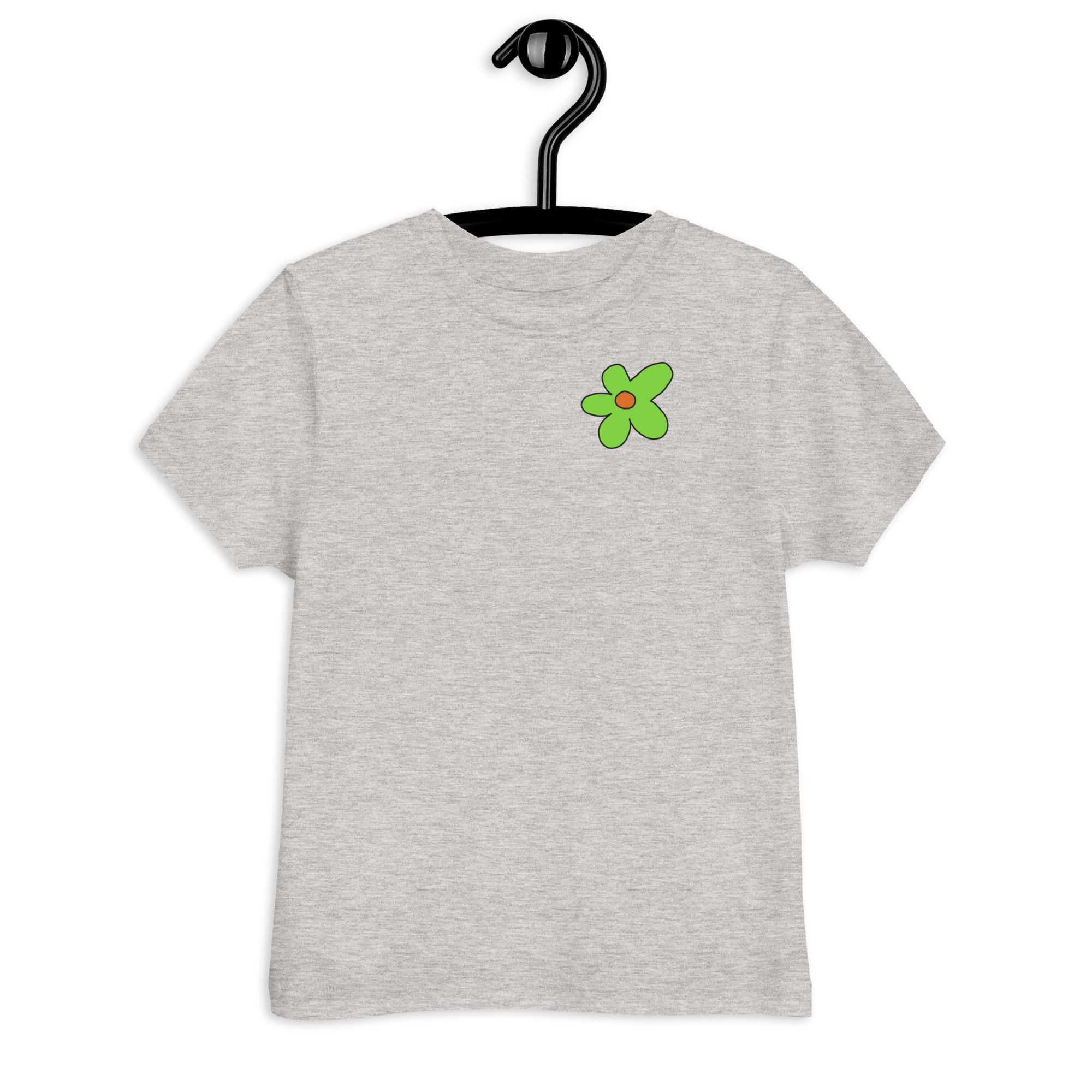 Toddler jersey t-shirt - Green Flower