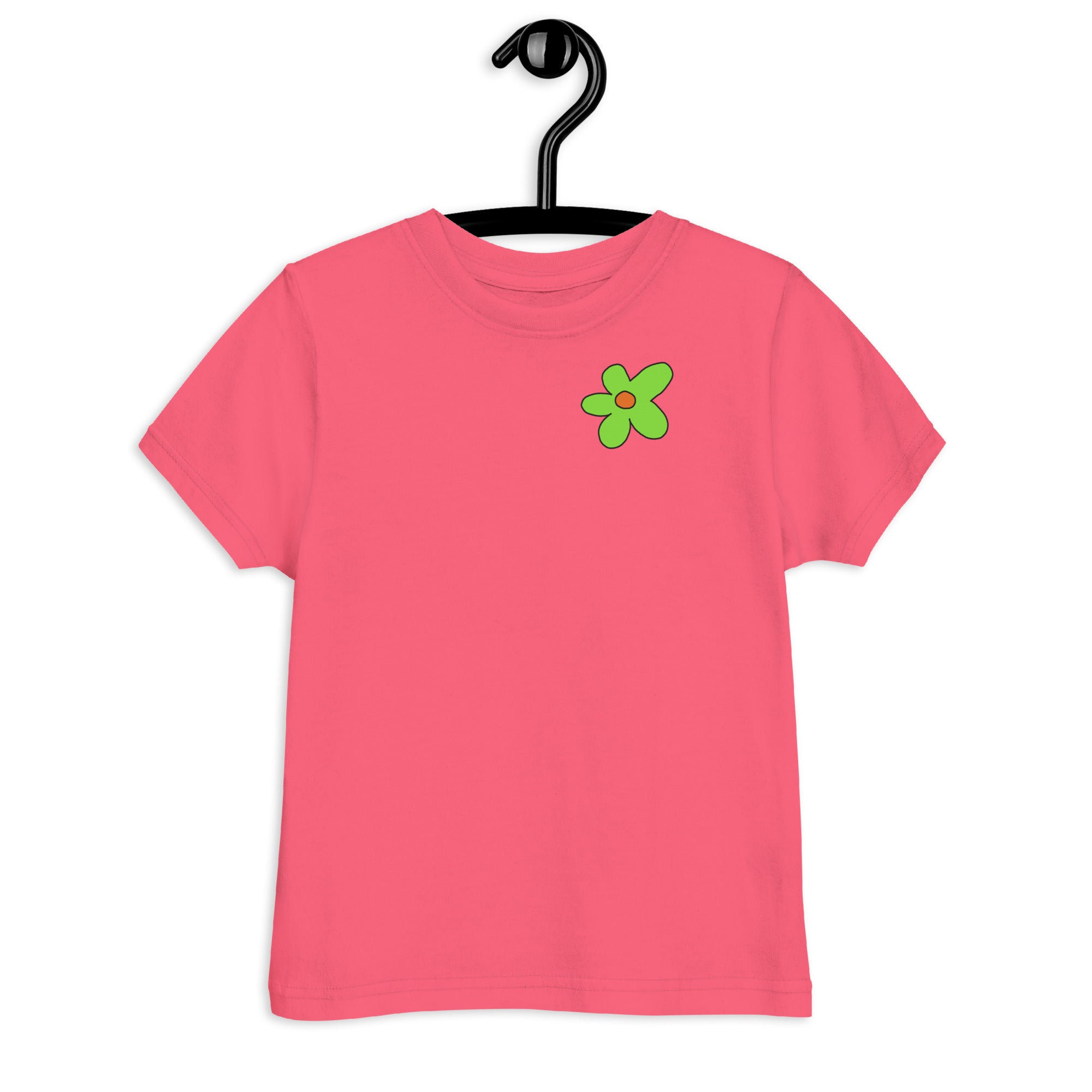 Toddler jersey t-shirt - Green Flower