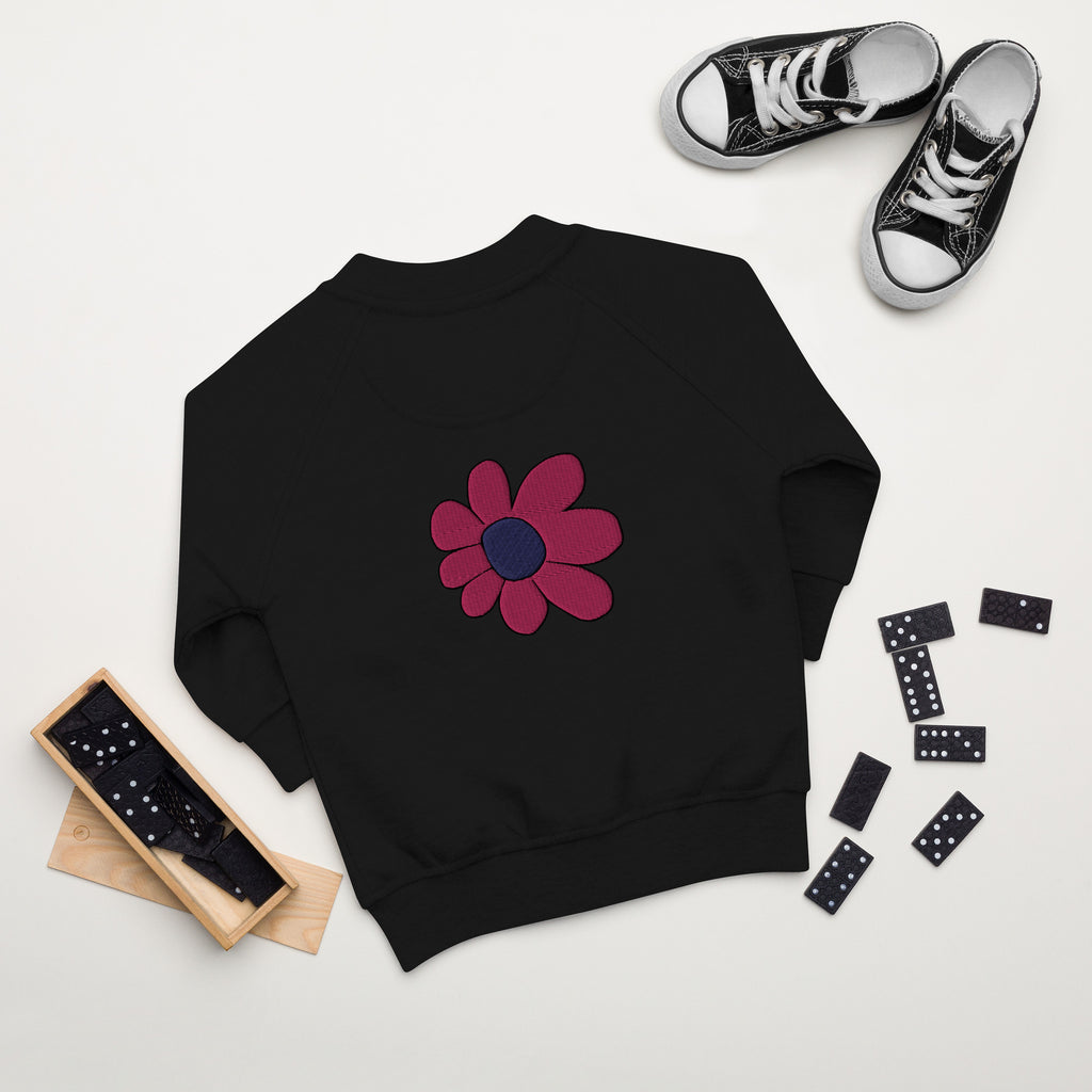 Toddler Organic Bomber Jacket - Pretty Petals