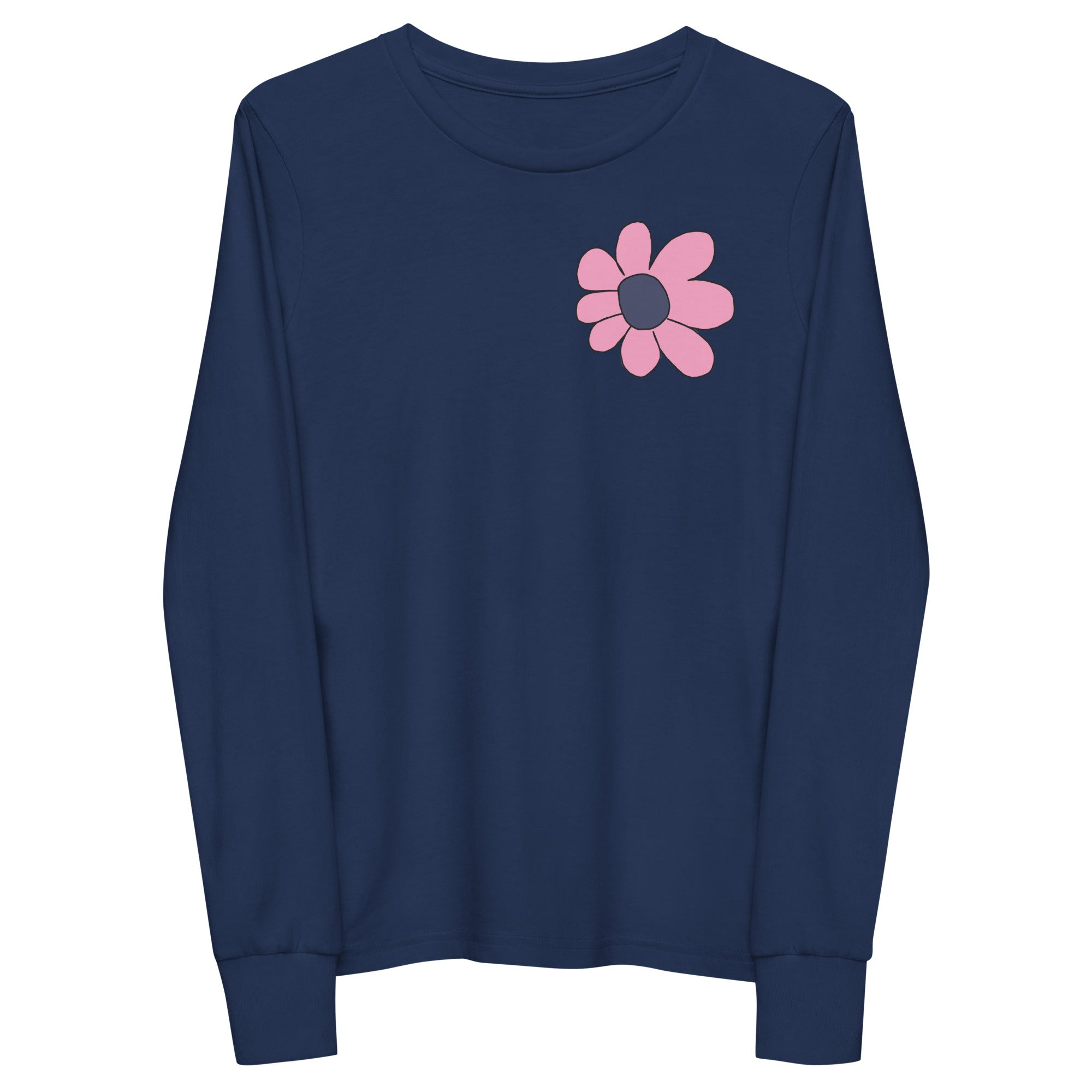 Youth long sleeve tee - Pretty Petals